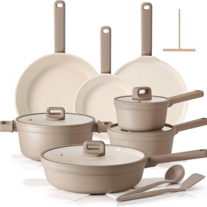 Ceramic Pots and Pans Set Nonstick